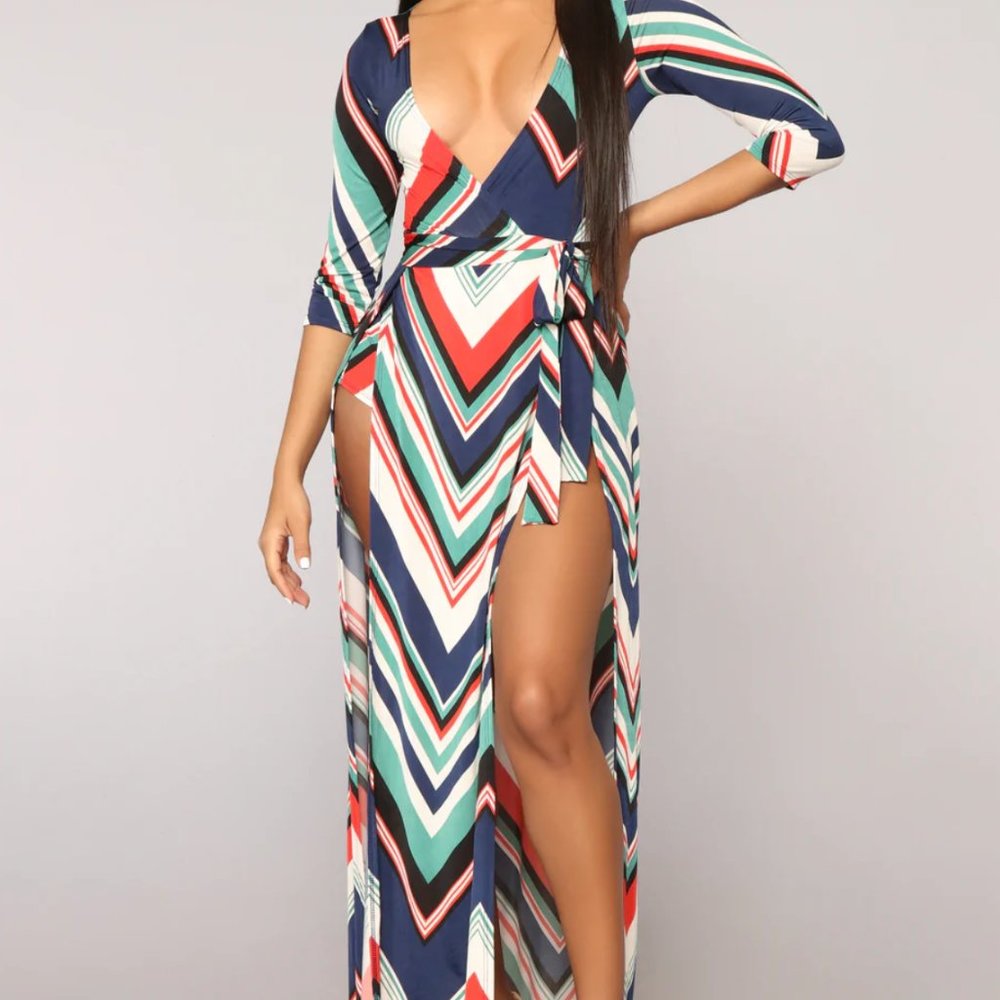 Good Morning Baltimore Dress - Red/Multi